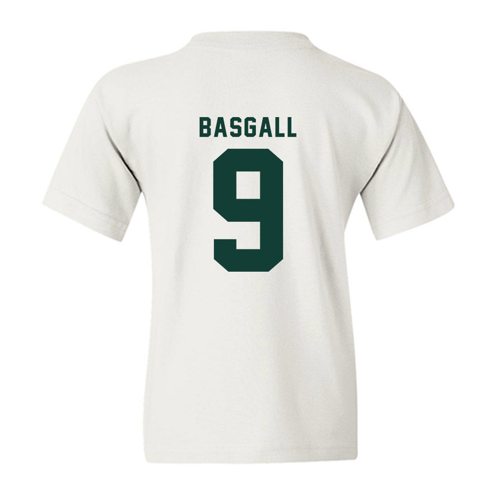 Michigan State - NCAA Men's Ice Hockey : Matthew Basgall - Youth T-Shirt-1
