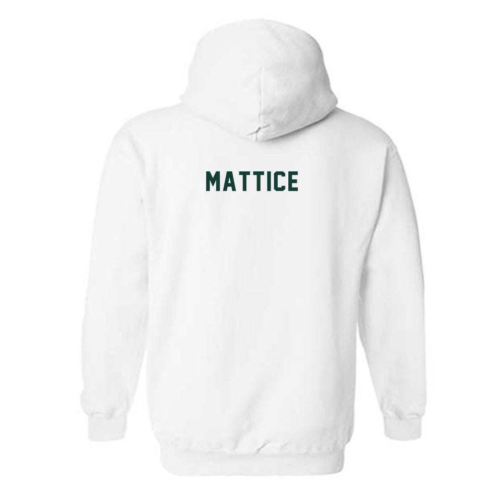 Michigan State - NCAA Cheerleading : Jack Mattice - Generic Shersey Hooded Sweatshirt-1