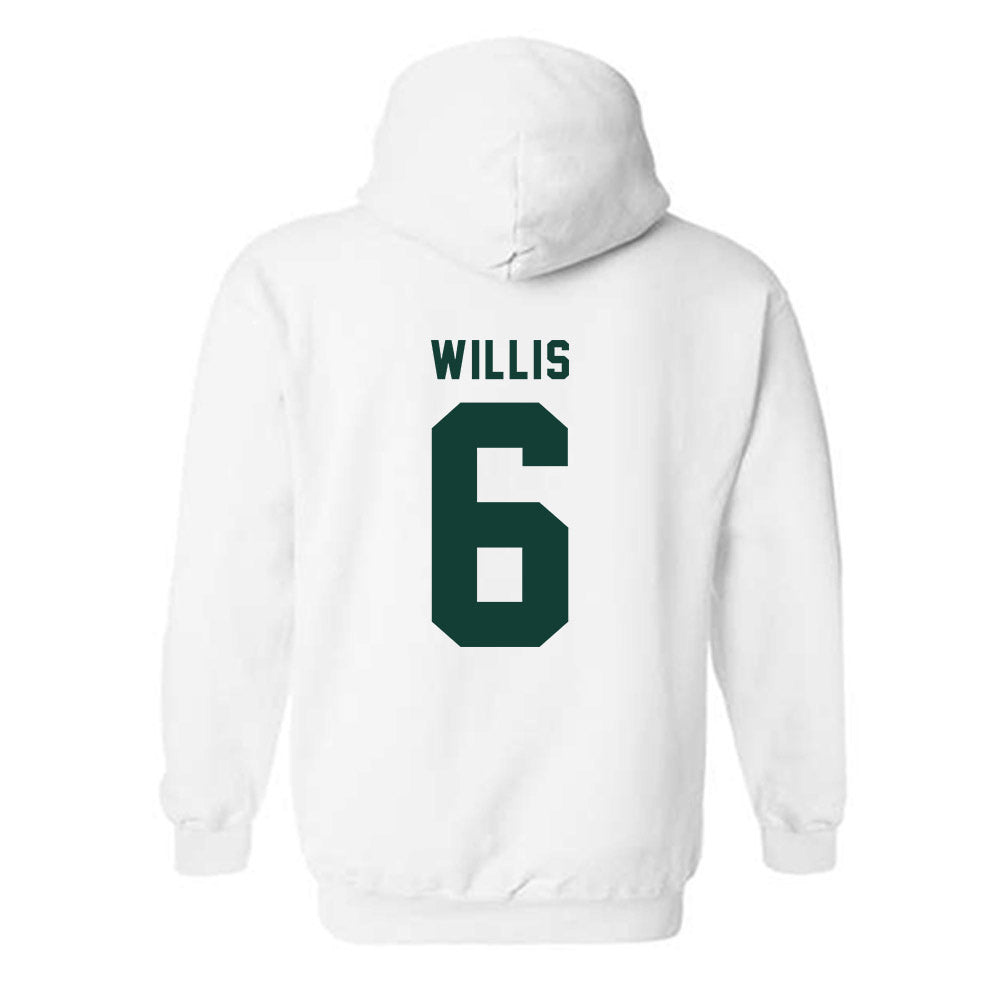 Michigan State - NCAA Women's Soccer : Josie Willis - Generic Shersey Hooded Sweatshirt-1