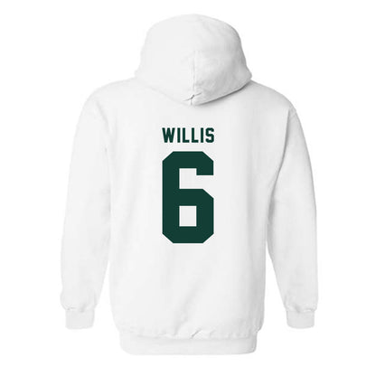 Michigan State - NCAA Women's Soccer : Josie Willis - Generic Shersey Hooded Sweatshirt-1
