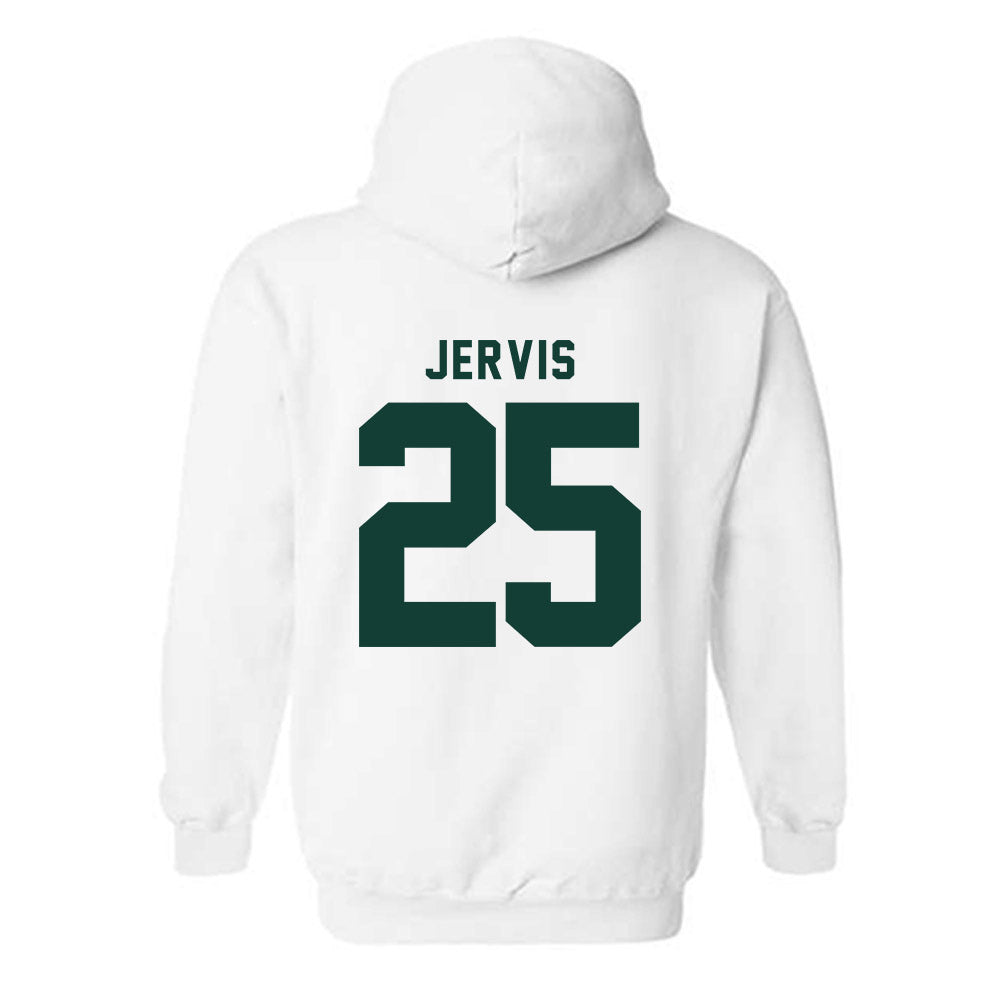 Michigan State - NCAA Men's Basketball : Jasiah Jervis - Generic Shersey Hooded Sweatshirt-1