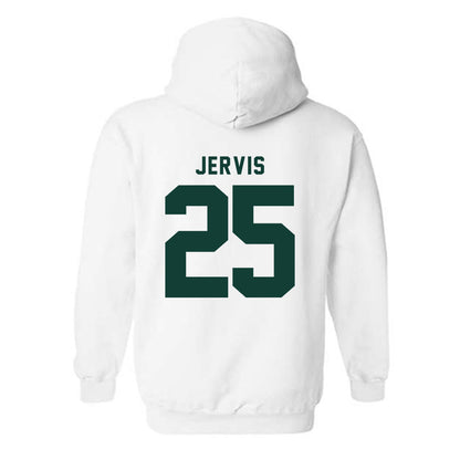 Michigan State - NCAA Men's Basketball : Jasiah Jervis - Generic Shersey Hooded Sweatshirt-1