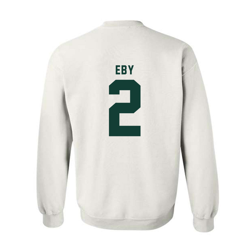 Michigan State - NCAA Men's Soccer : William Eby - Generic Shersey Crewneck Sweatshirt-1