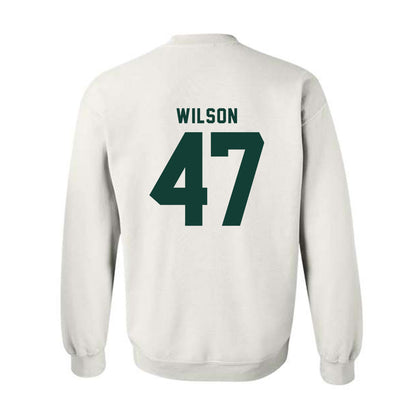Michigan State - NCAA Football : Jaxson Wilson - Generic Shersey Crewneck Sweatshirt-1