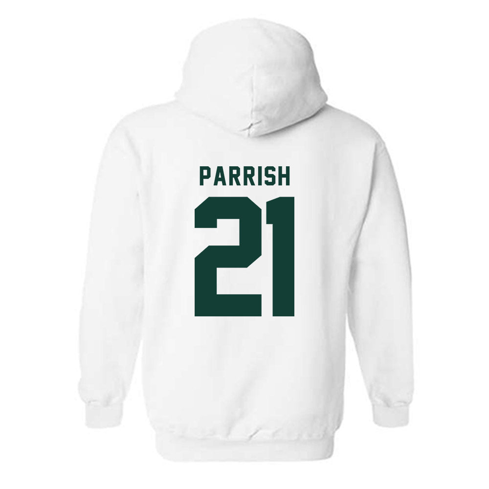 Michigan State - NCAA Football : Marvis Parrish - Generic Shersey Hooded Sweatshirt-1