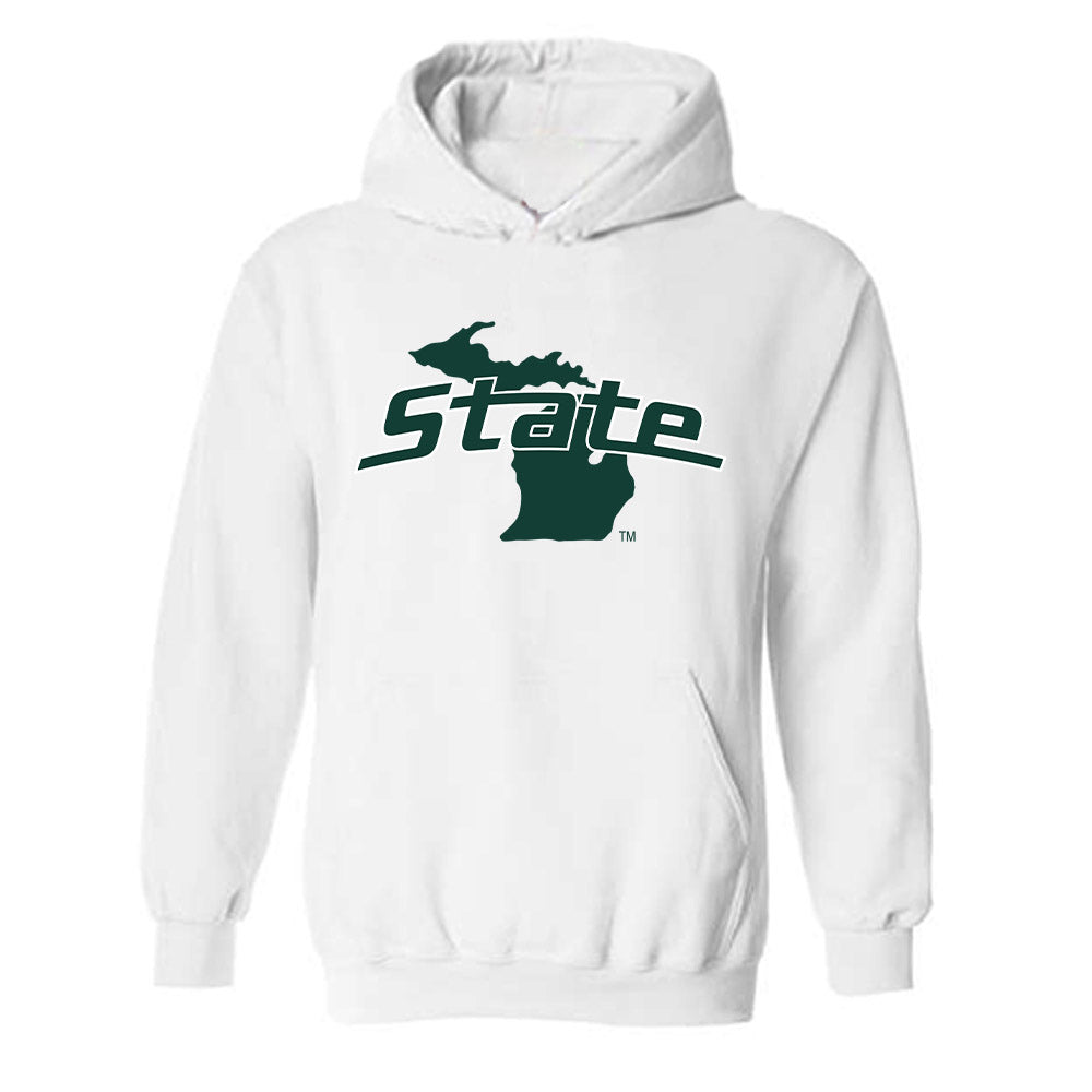 Michigan State - NCAA Softball : Kendall Smiley - Generic Shersey Hooded Sweatshirt-0