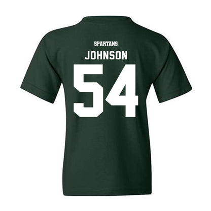 Michigan State - NCAA Football : Antonio Johnson - Classic Shersey Youth T-Shirt-1