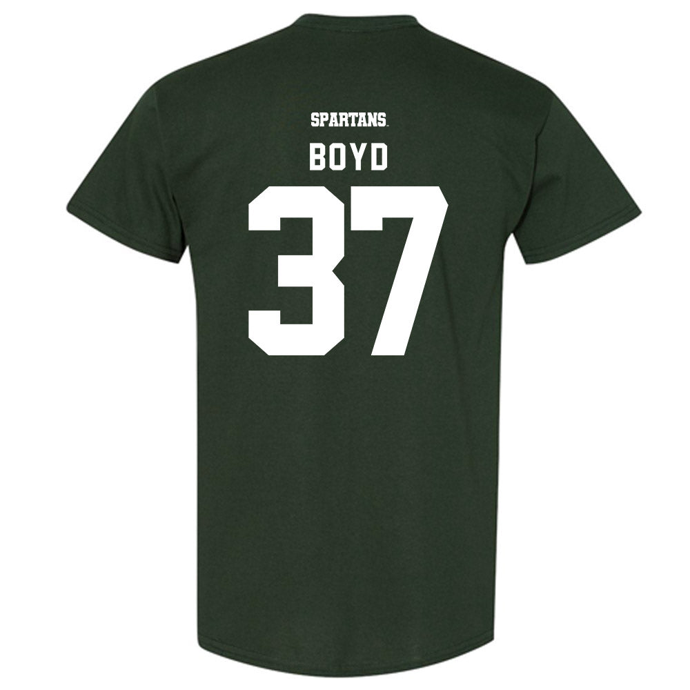 Michigan State - NCAA Football : Liam Boyd - Classic Shersey T-Shirt-1