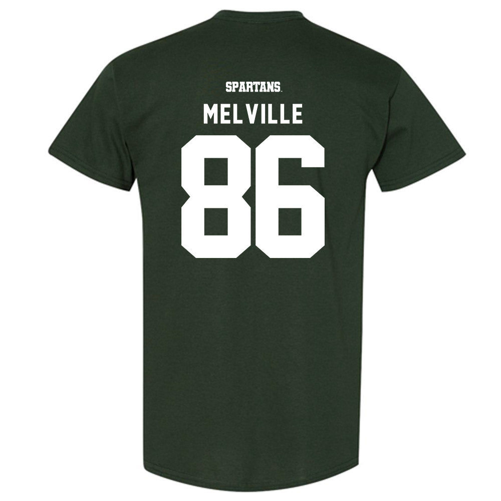 Michigan State - NCAA Football : Ethan Melville - Classic Shersey T-Shirt-1