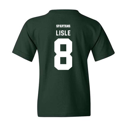 Michigan State - NCAA Football : Trey Lisle - Classic Shersey Youth T-Shirt-1