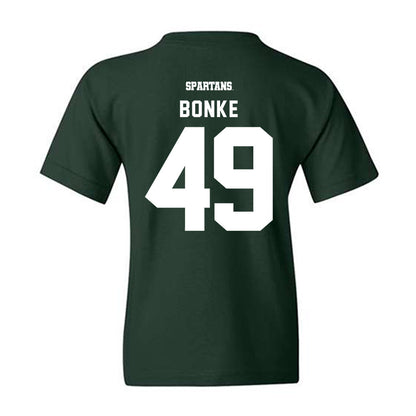Michigan State - NCAA Men's Basketball : Anton Bonke - Classic Shersey Youth T-Shirt-1