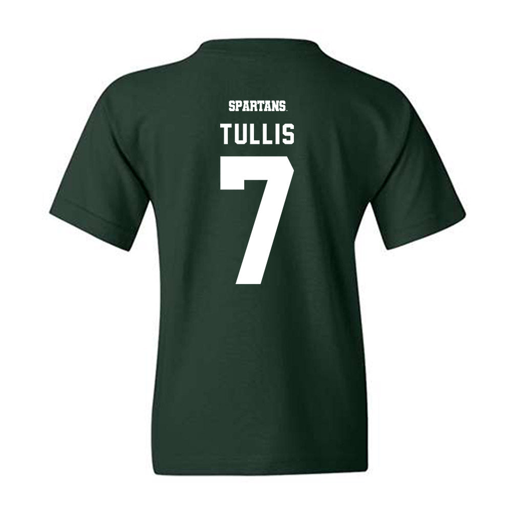 Michigan State - NCAA Football : Brandon Tullis - Classic Shersey Youth T-Shirt-1