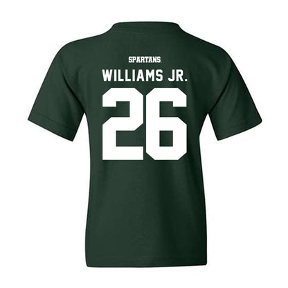 Michigan State - NCAA Football : Cedric Williams Jr. - Classic Shersey Youth T-Shirt-1