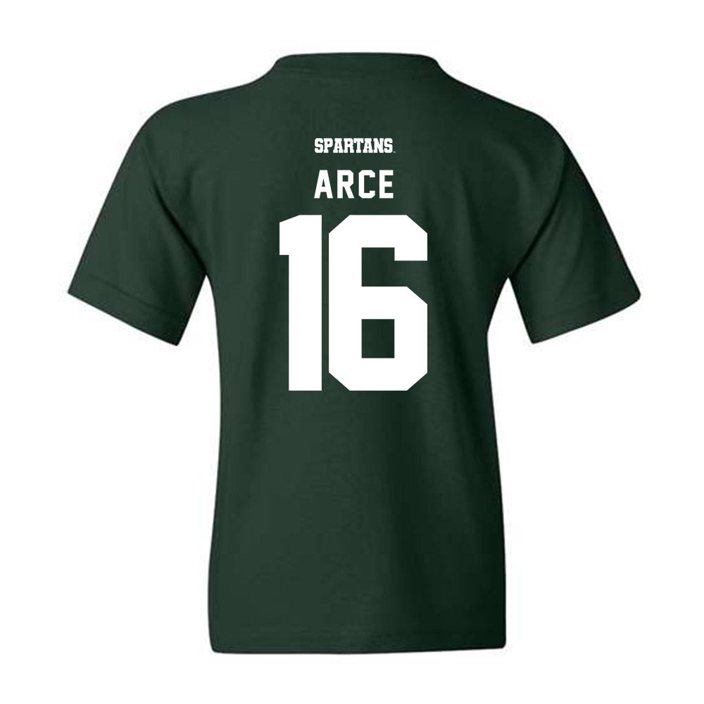 Michigan State - NCAA Men's Soccer : Colin Arce - Youth T-Shirt