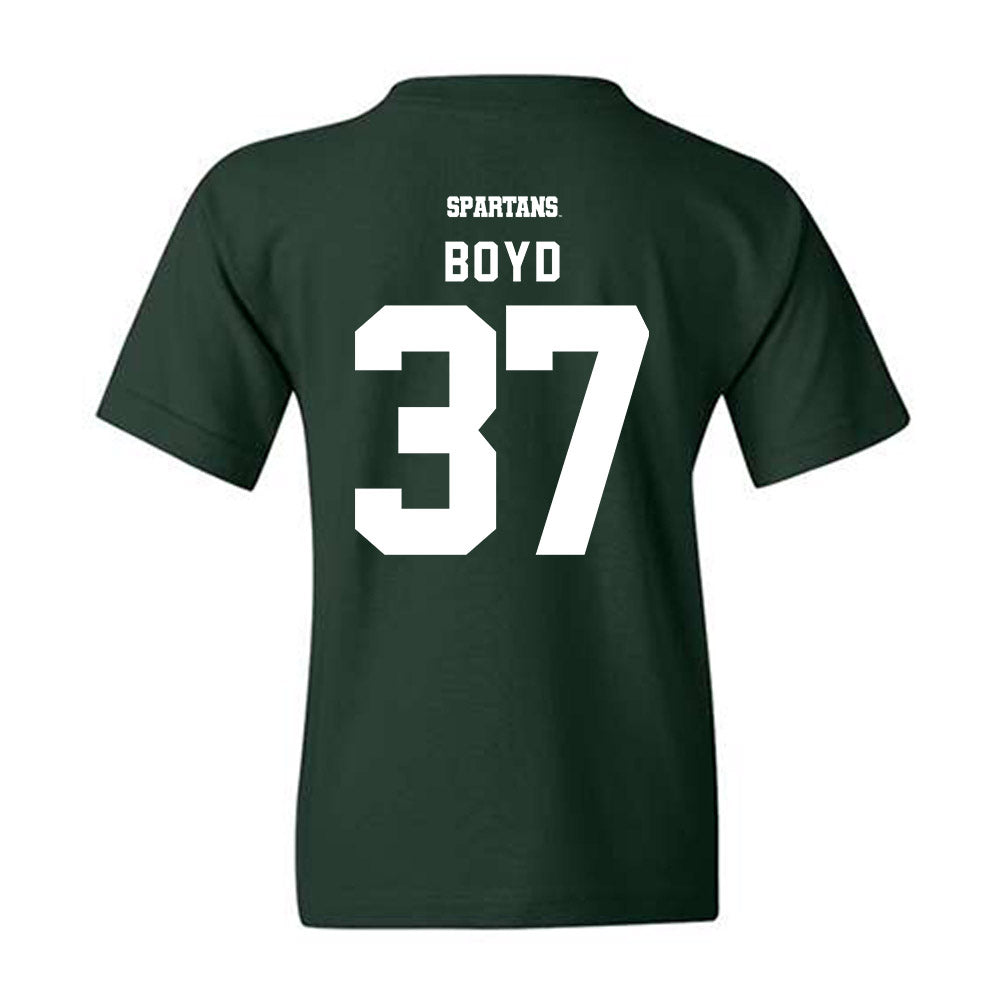 Michigan State - NCAA Football : Liam Boyd - Classic Shersey Youth T-Shirt-1