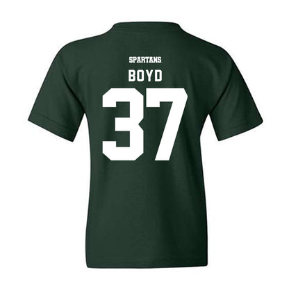 Michigan State - NCAA Football : Liam Boyd - Classic Shersey Youth T-Shirt-1