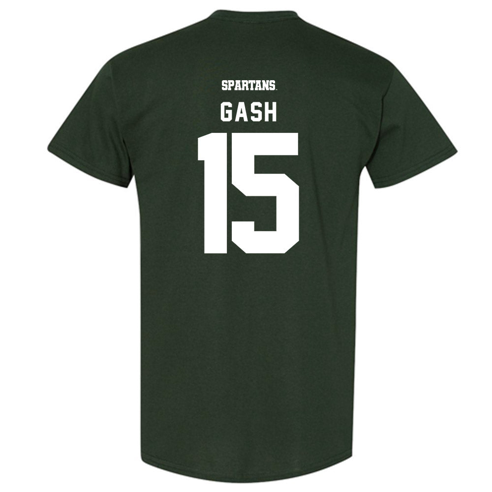 Michigan State - NCAA Football : Caleb Gash - Classic Shersey T-Shirt-1