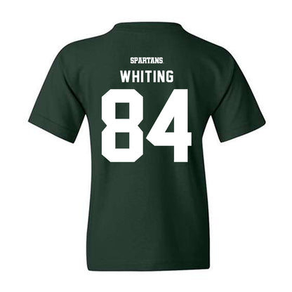 Michigan State - NCAA Football : Eddie Whiting - Classic Shersey Youth T-Shirt-1