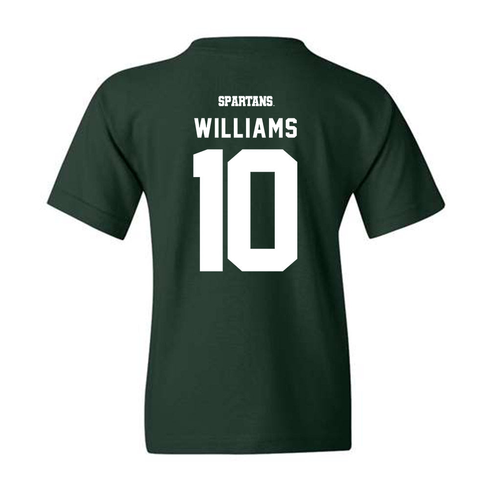 Michigan State - NCAA Baseball : Nicklas Williams - Youth T-Shirt