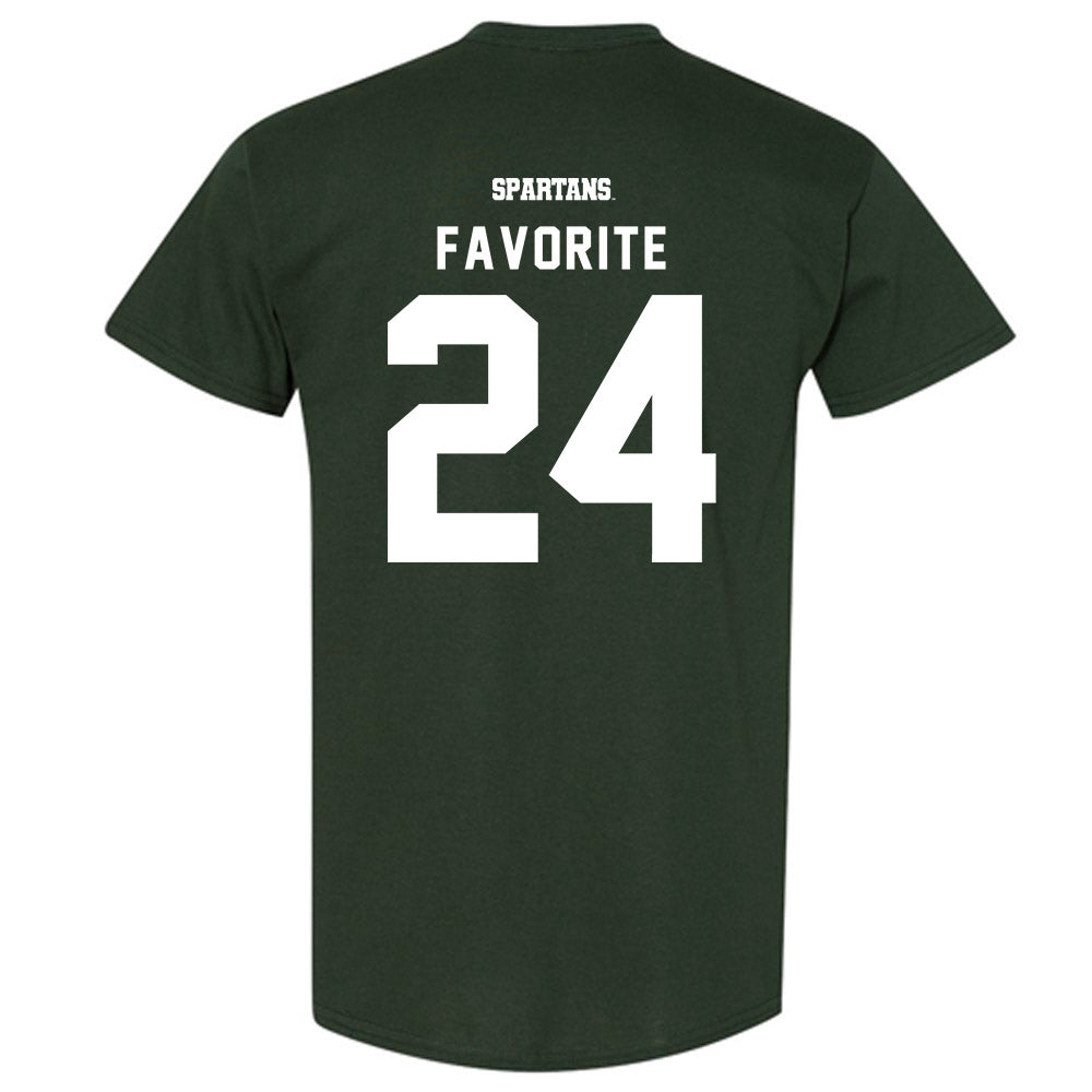 Michigan State - NCAA Football : Jeremiah Favorite - Classic Shersey T-Shirt-1