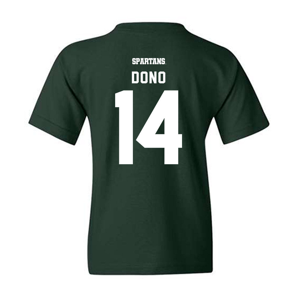 Michigan State - NCAA Men's Soccer : Dominic Dono - Classic Shersey Youth T-Shirt-1