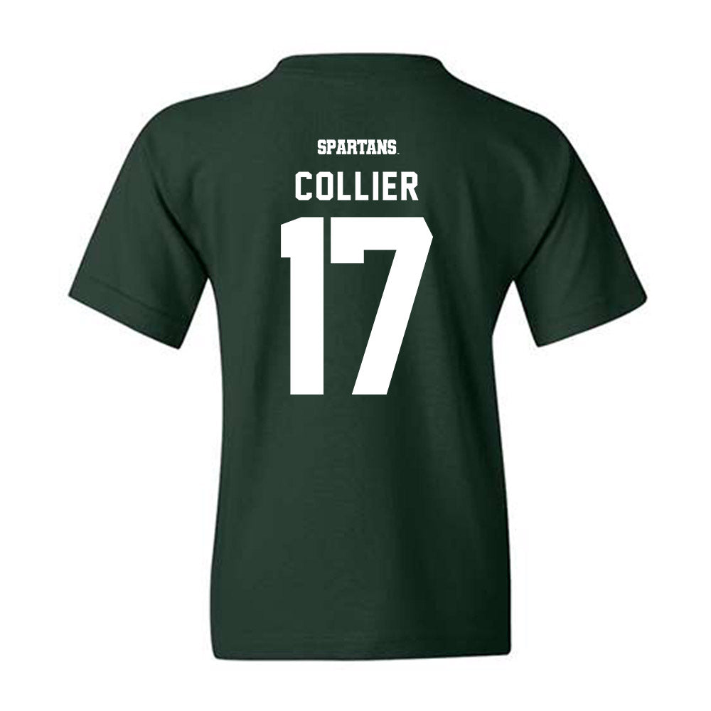 Michigan State - NCAA Football : Braylon Collier - Classic Shersey Youth T-Shirt-1