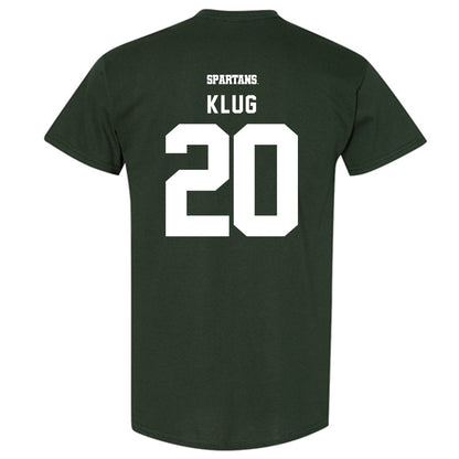 Michigan State - NCAA Baseball : Josh Klug - Classic Shersey T-Shirt-1