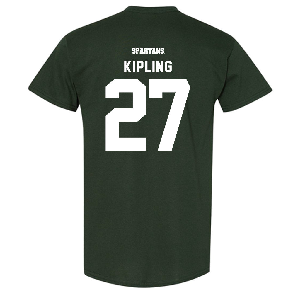 Michigan State - NCAA Baseball : Maddux Kipling - Classic Shersey T-Shirt-1