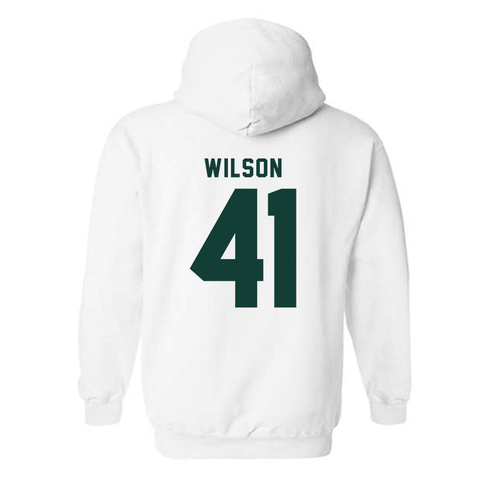 Michigan State - NCAA Football : Jaxson Wilson - Classic Shersey Hooded Sweatshirt-1