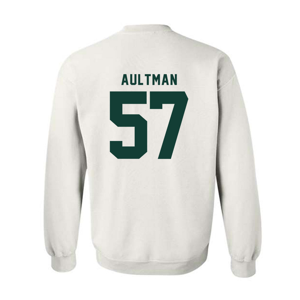 Michigan State - NCAA Football : Hudson Aultman - Classic Shersey Crewneck Sweatshirt-1