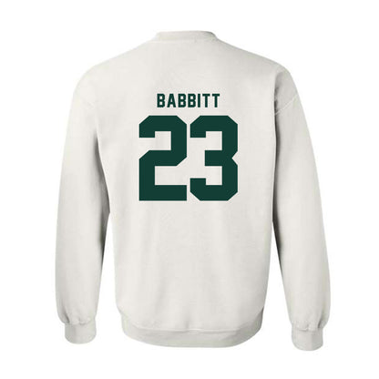 Michigan State - NCAA Football : Peyton Babbitt - Classic Shersey Crewneck Sweatshirt-1