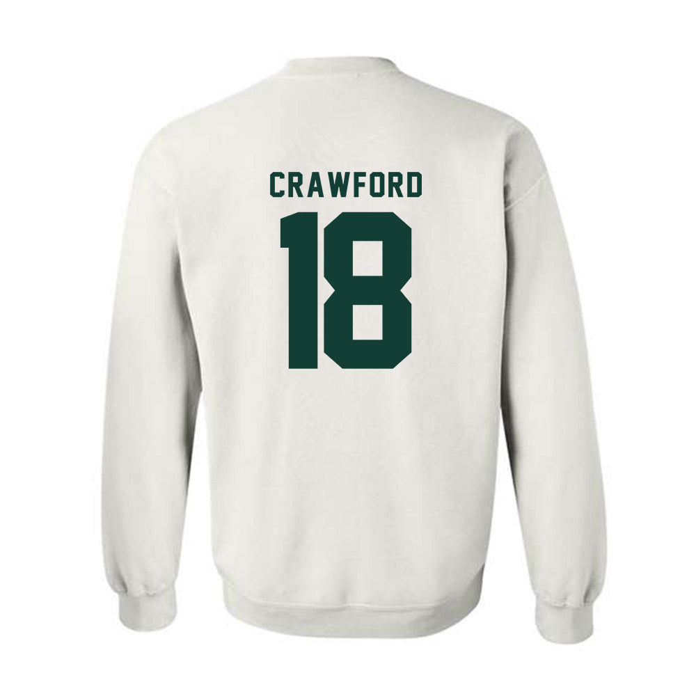 Michigan State - NCAA Football : Dion Crawford - Classic Shersey Crewneck Sweatshirt-1