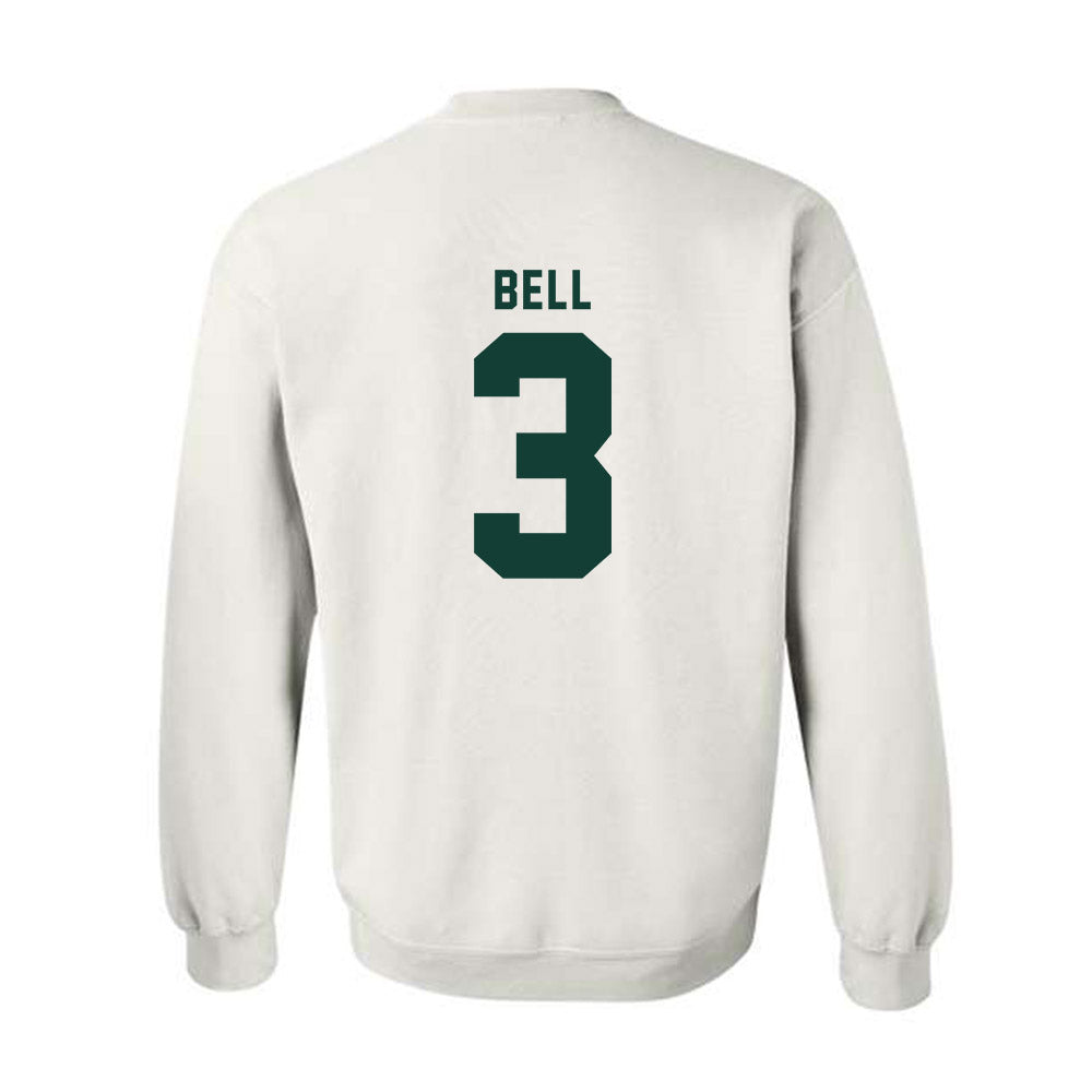 Michigan State - NCAA Football : Tre Bell - Classic Shersey Crewneck Sweatshirt-1