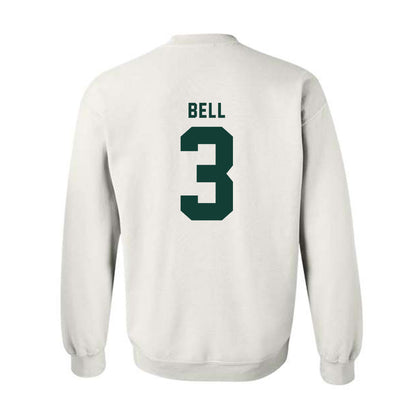 Michigan State - NCAA Football : Tre Bell - Classic Shersey Crewneck Sweatshirt-1