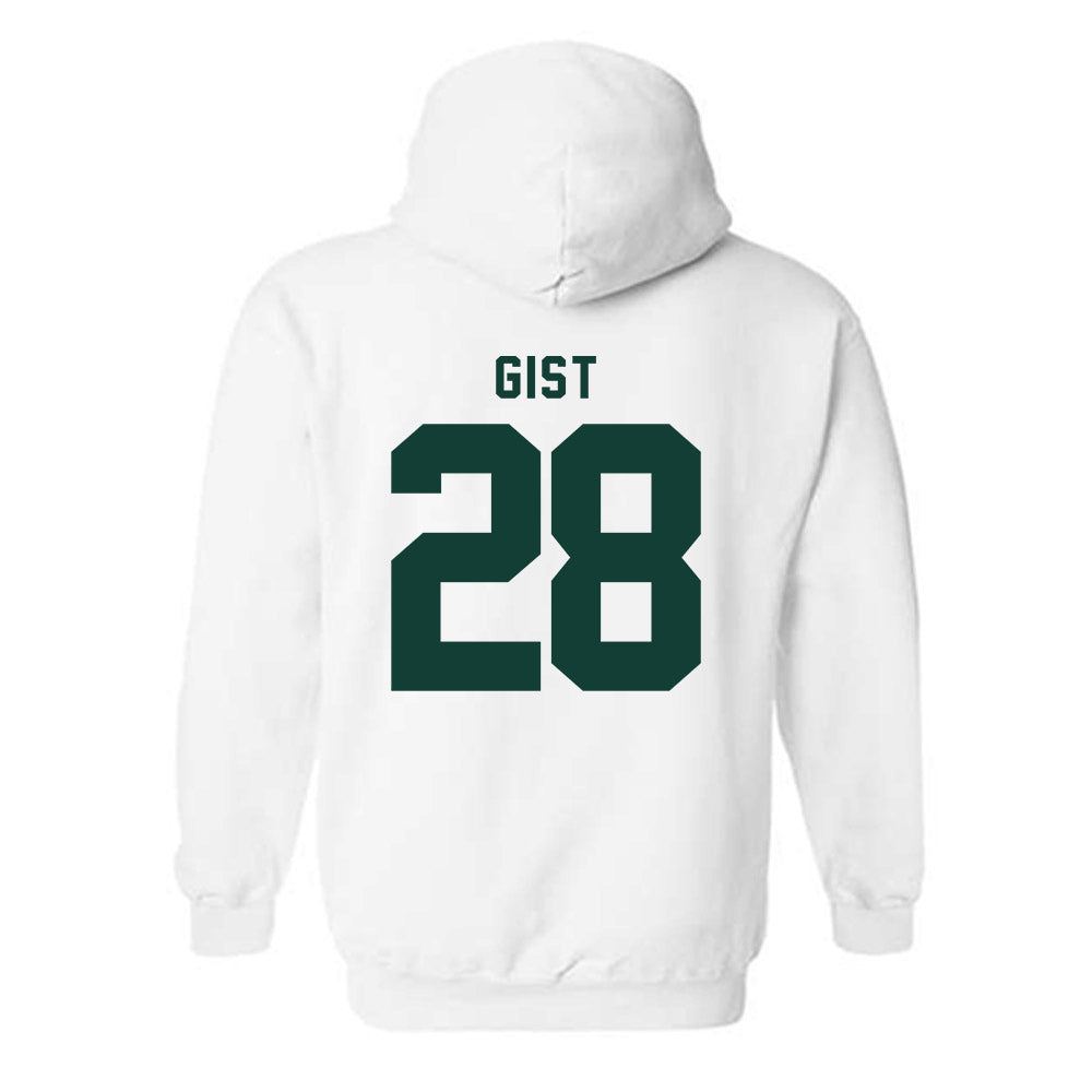 Michigan State - NCAA Football : Zion Gist - Classic Shersey Hooded Sweatshirt-1