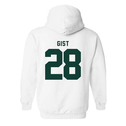 Michigan State - NCAA Football : Zion Gist - Classic Shersey Hooded Sweatshirt-1