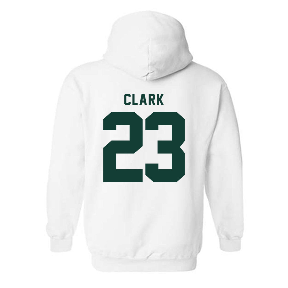 Michigan State - NCAA Men's Ice Hockey : Jimmy Clark - Classic Shersey Hooded Sweatshirt-1