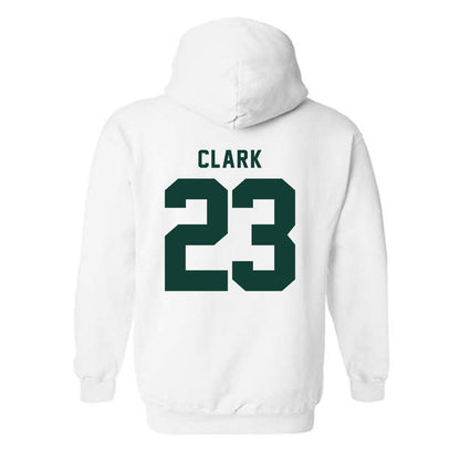 Michigan State - NCAA Men's Ice Hockey : Jimmy Clark - Classic Shersey Hooded Sweatshirt-1