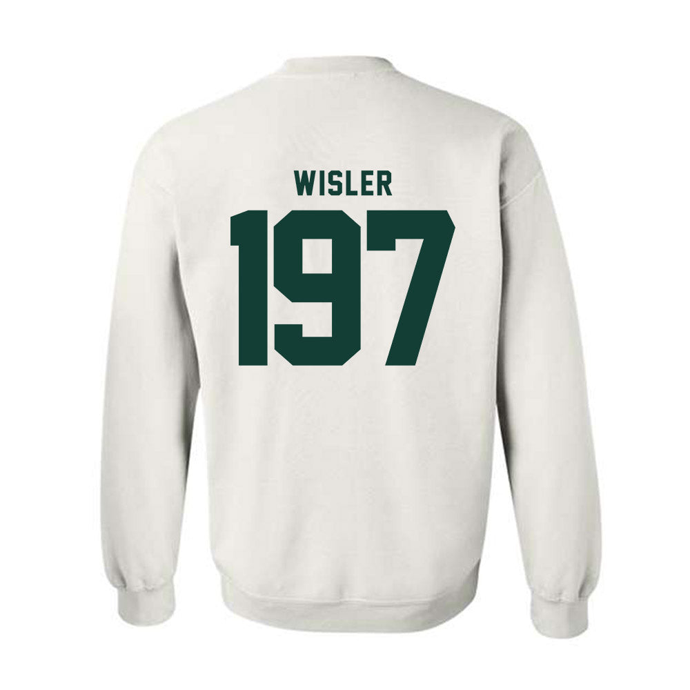 Michigan State - NCAA Wrestling : Kael Wisler - Classic Shersey Crewneck Sweatshirt-1