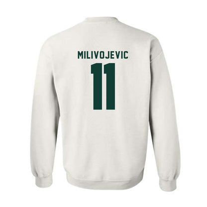Michigan State - NCAA Football : Alessio Milivojevic - Classic Shersey Crewneck Sweatshirt-1