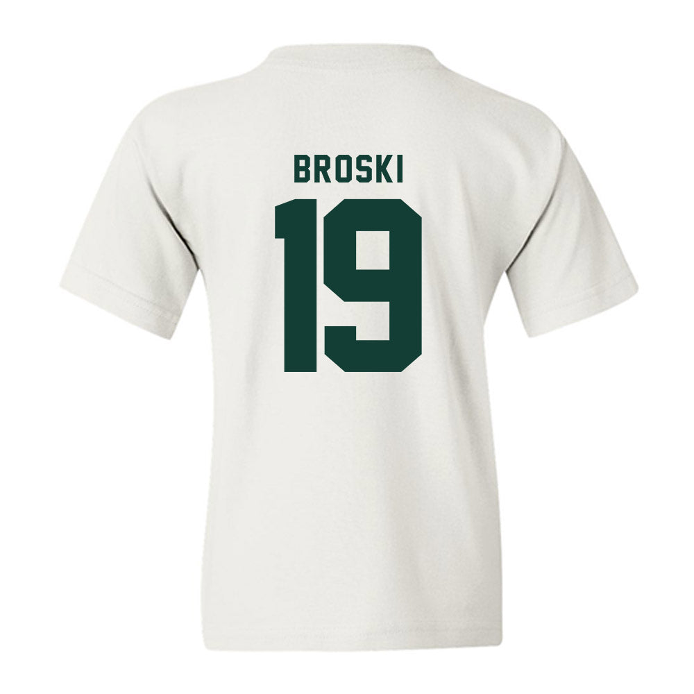 Michigan State - NCAA Baseball : Adam Broski - Classic Shersey Youth T-Shirt-1