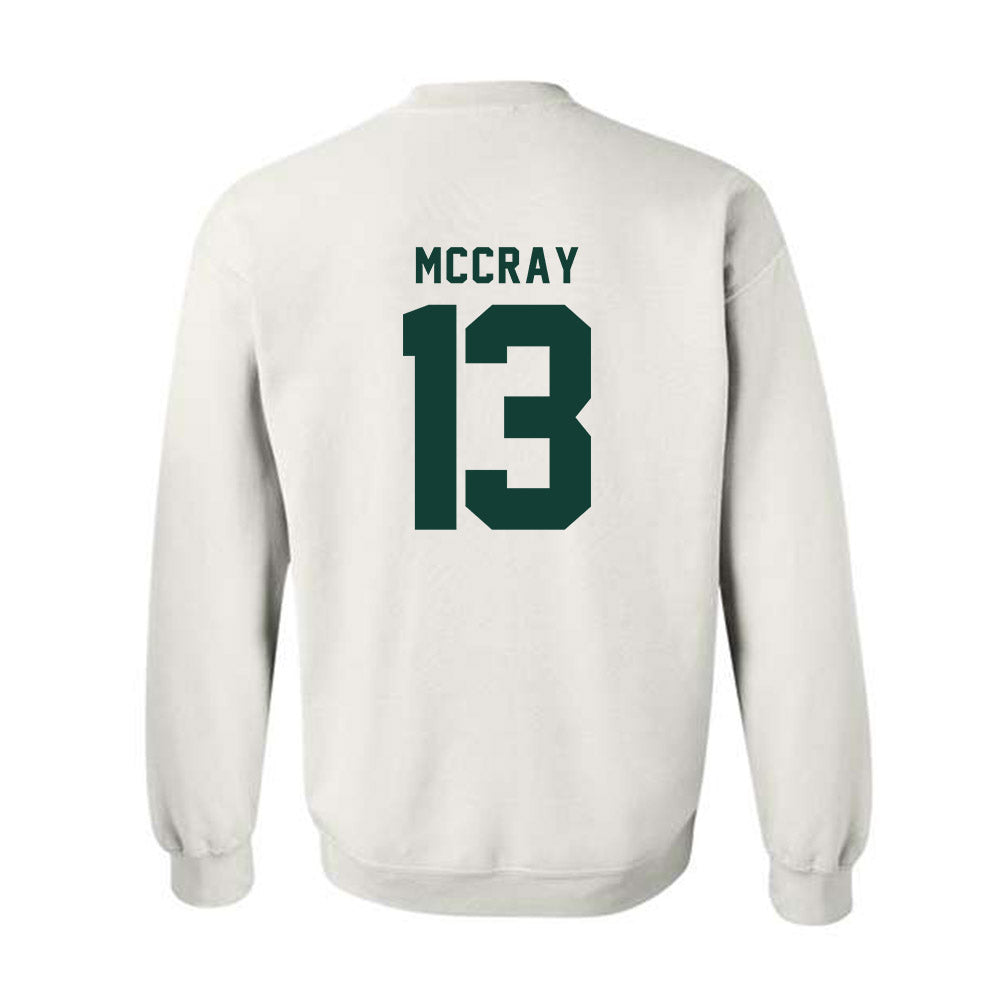 Michigan State - NCAA Football : Chrishon McCray - Classic Shersey Crewneck Sweatshirt-1