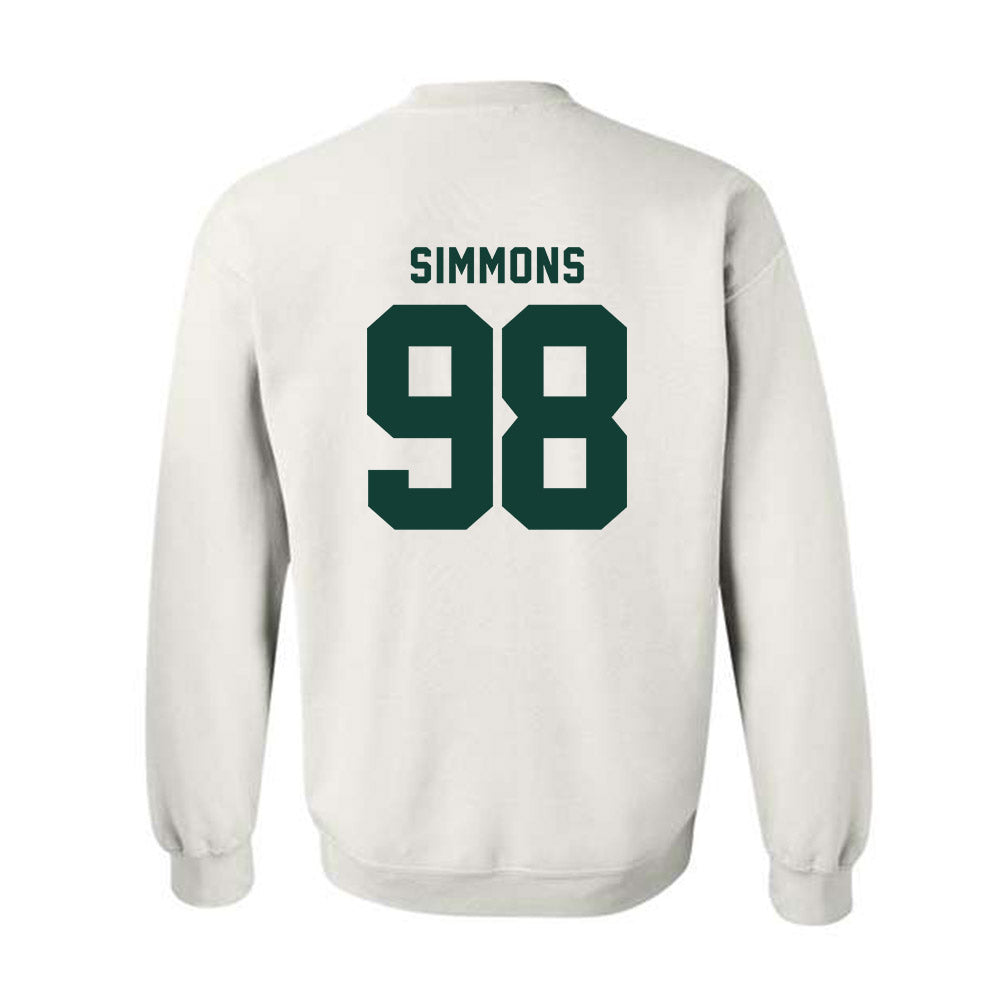 Michigan State - NCAA Football : Derrick Simmons - Classic Shersey Crewneck Sweatshirt-1