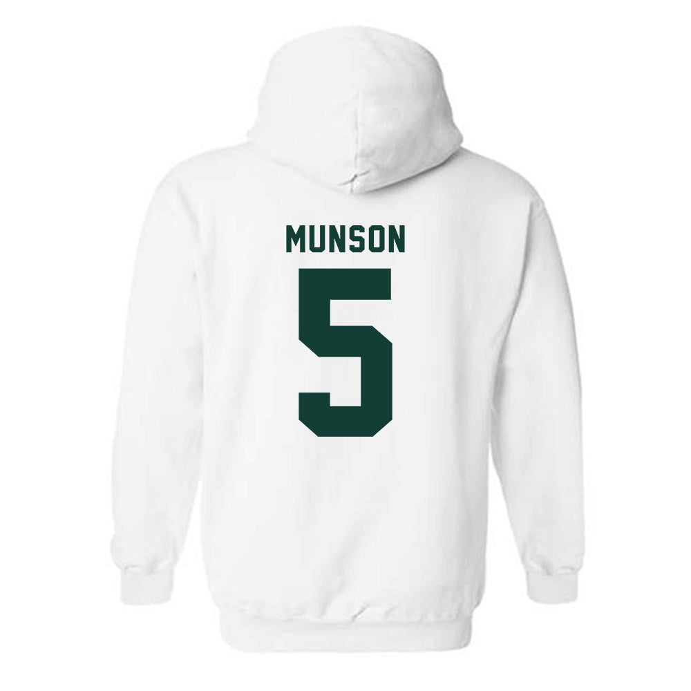 Michigan State - NCAA Men's Soccer : Brandon Munson - Classic Shersey Hooded Sweatshirt-1