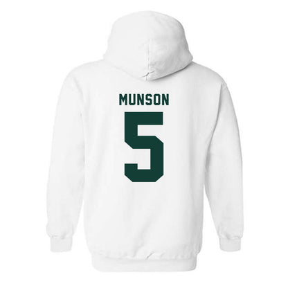 Michigan State - NCAA Men's Soccer : Brandon Munson - Classic Shersey Hooded Sweatshirt-1