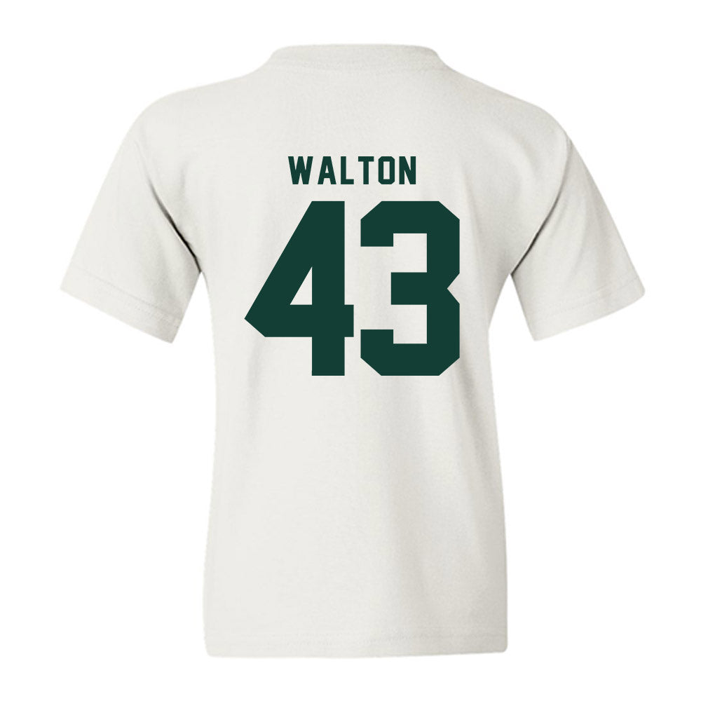 Michigan State - NCAA Men's Basketball : Colin Walton - Classic Shersey Youth T-Shirt-1