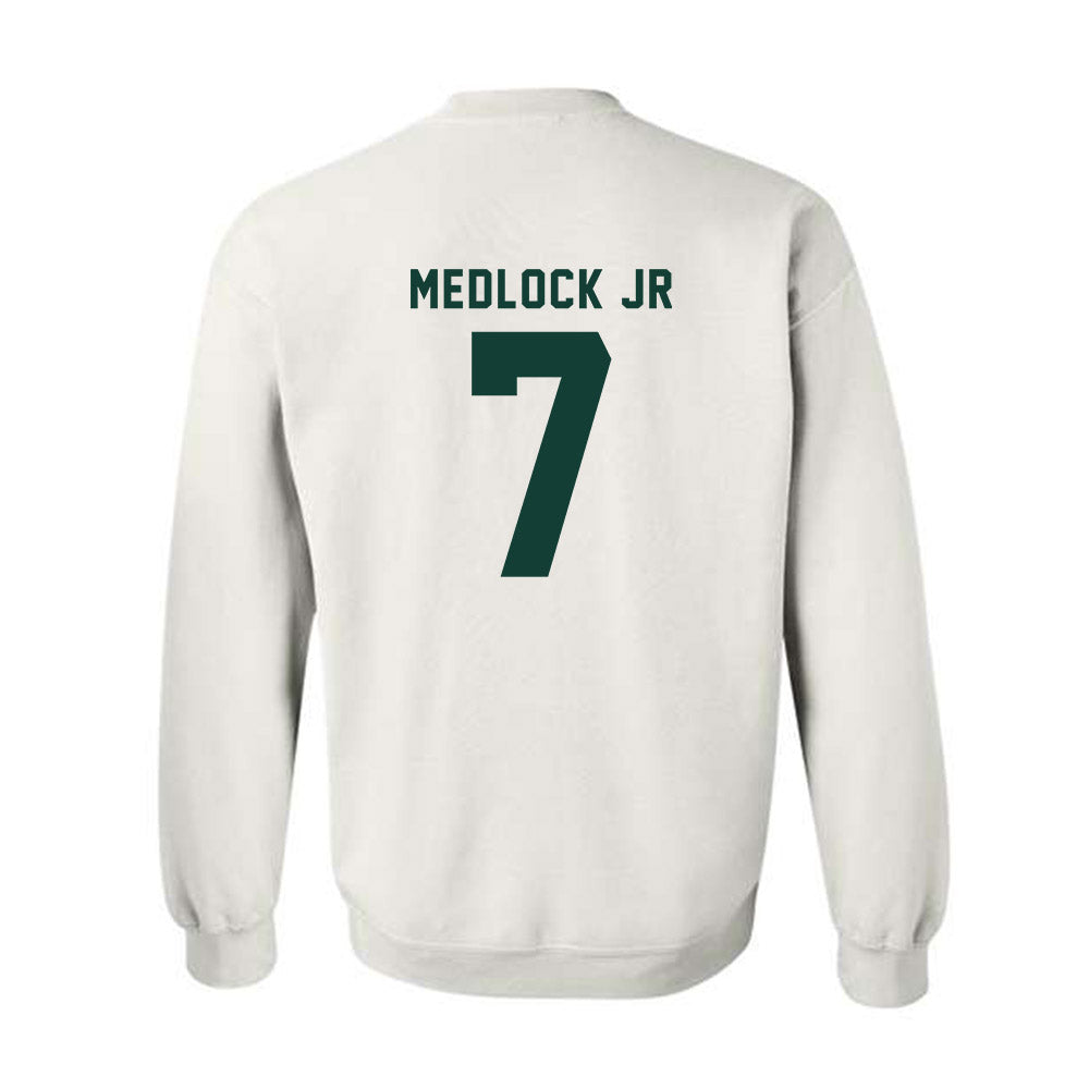 Michigan State - NCAA Men's Basketball : Carlos Medlock jr - Classic Shersey Crewneck Sweatshirt-1