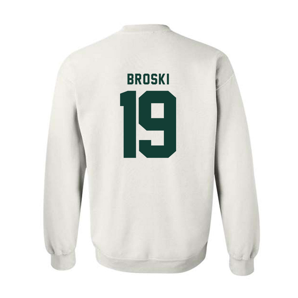 Michigan State - NCAA Baseball : Adam Broski - Classic Shersey Crewneck Sweatshirt-1
