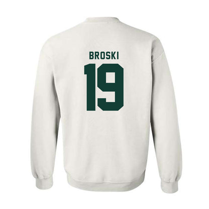 Michigan State - NCAA Baseball : Adam Broski - Classic Shersey Crewneck Sweatshirt-1