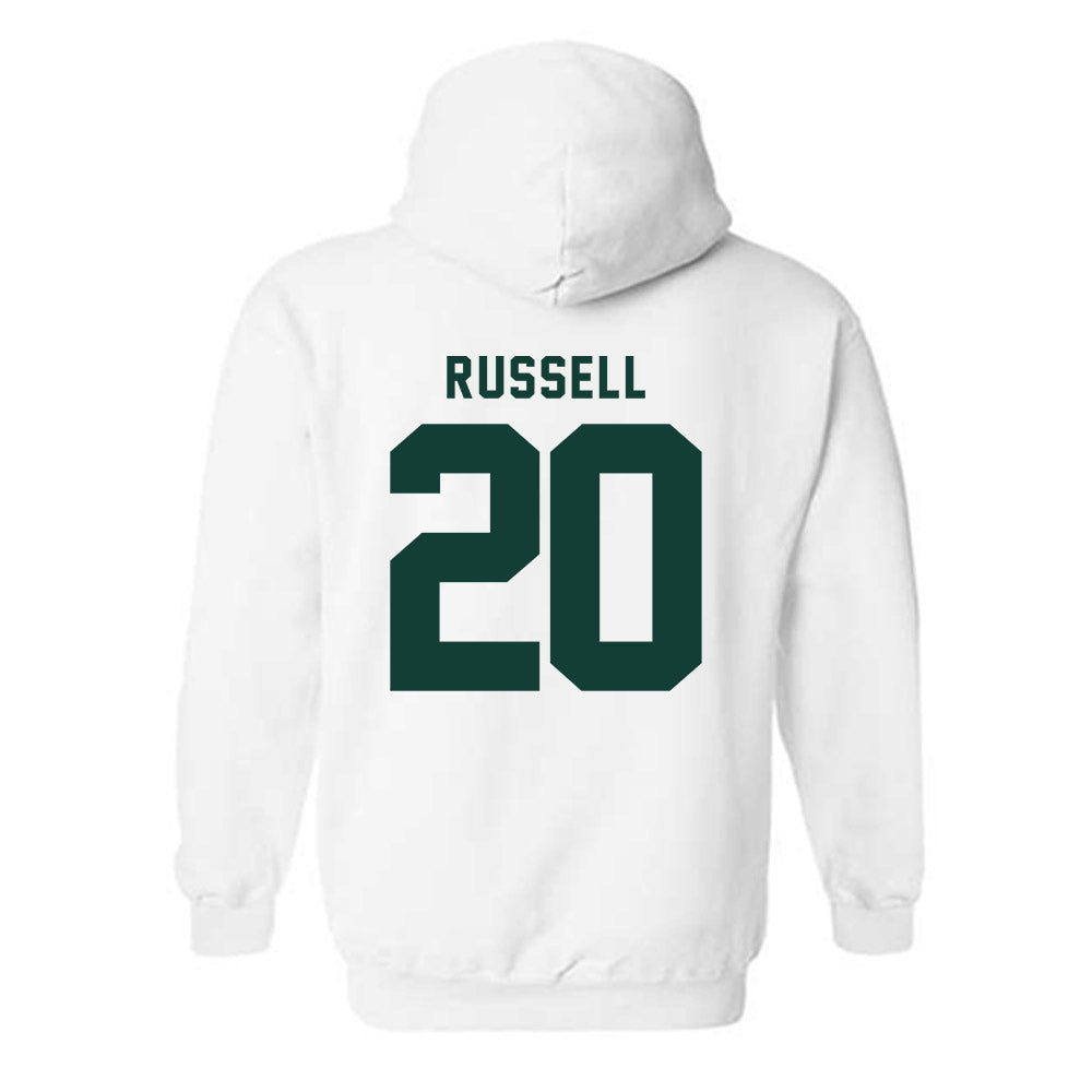 Michigan State - NCAA Men's Ice Hockey : Daniel Russell - Classic Shersey Hooded Sweatshirt